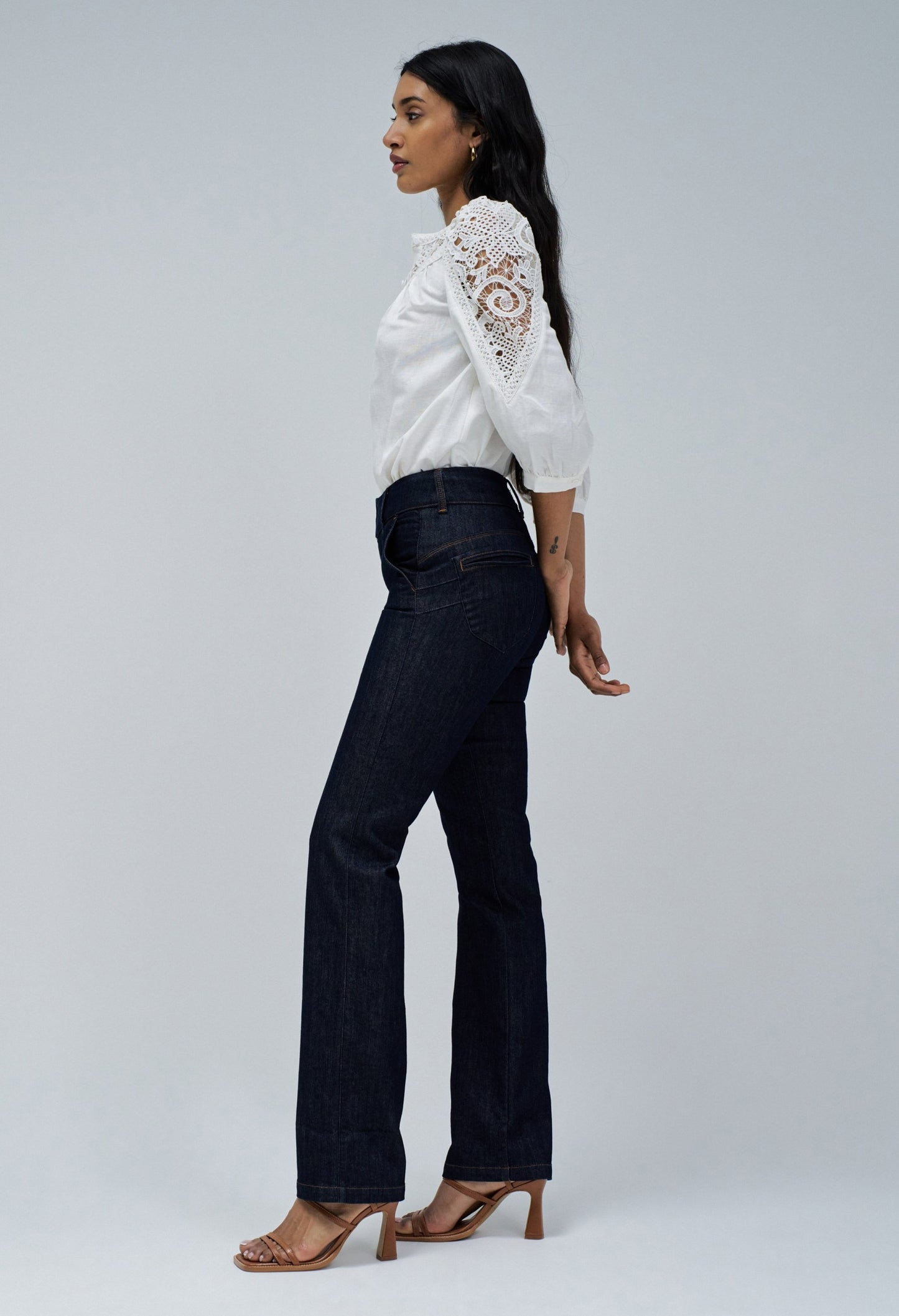 Secret Chino Push In Straight Jeans