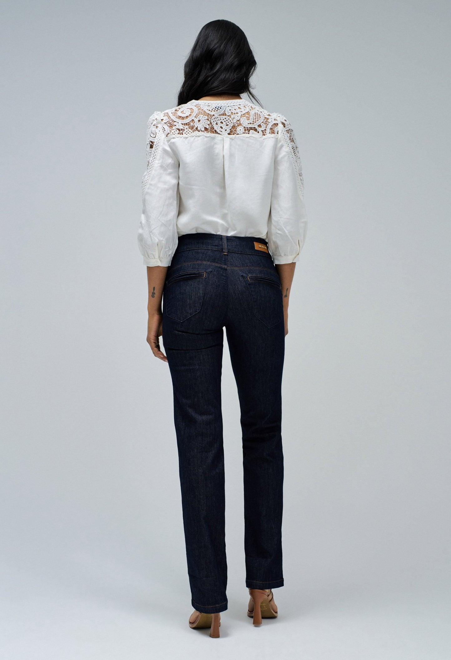 Secret Chino Push In Straight Jeans