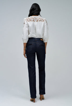 Secret Chino Push In Straight Jeans