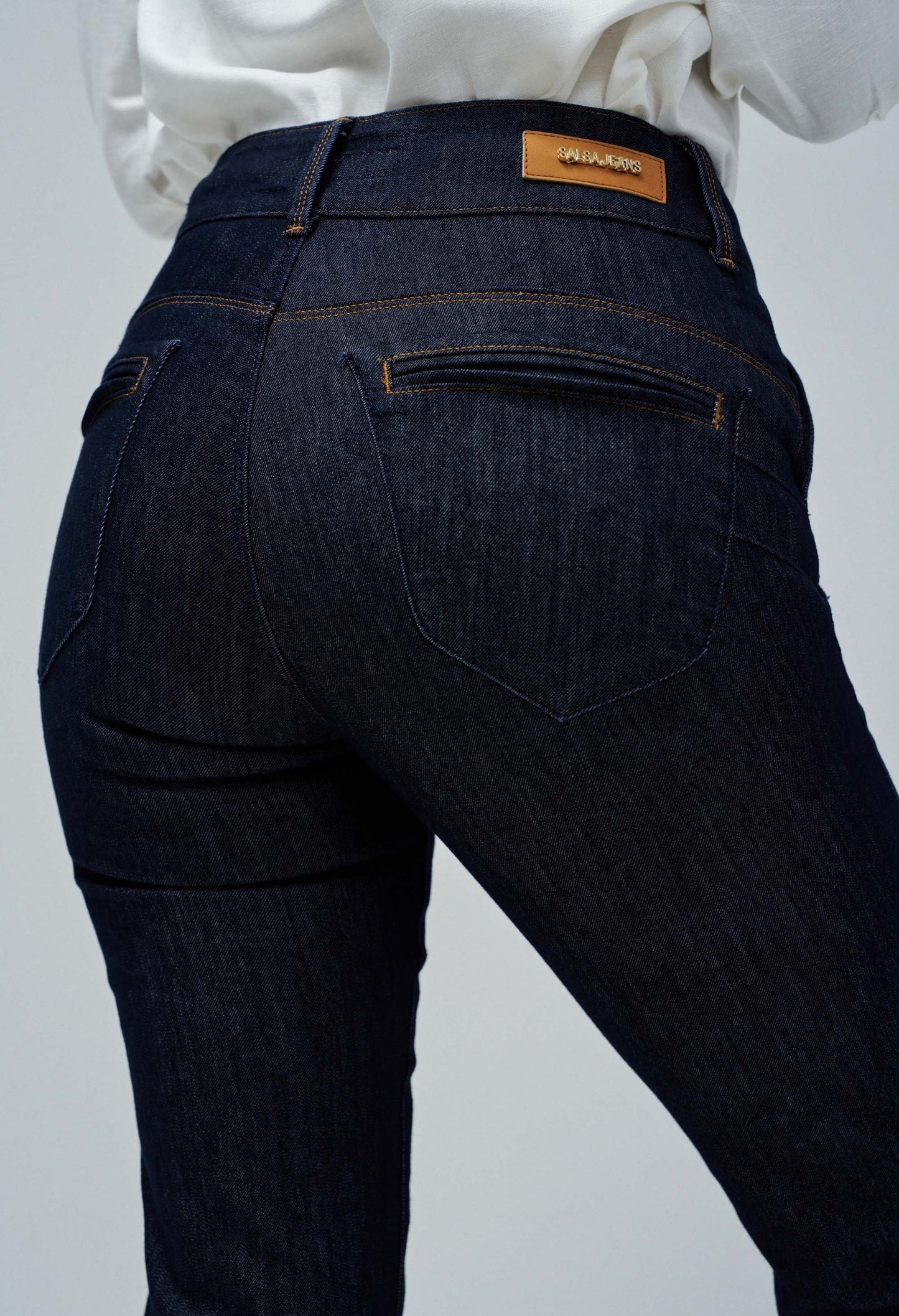 Secret Chino Push In Straight Jeans