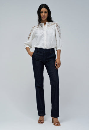 Secret Chino Push In Straight Jeans