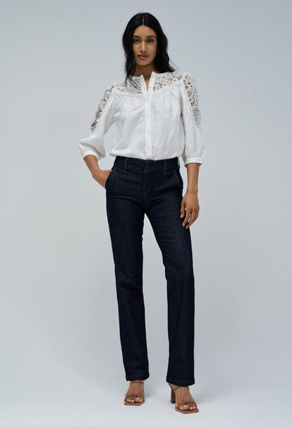 Secret Chino Push In Straight Jeans