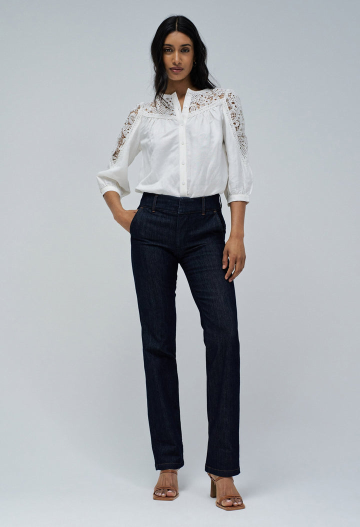 Secret Chino Push In Straight Jeans
