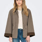 ONLEJA Corduroy Trim Jacket