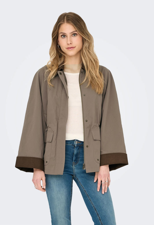ONLEJA Corduroy Trim Jacket