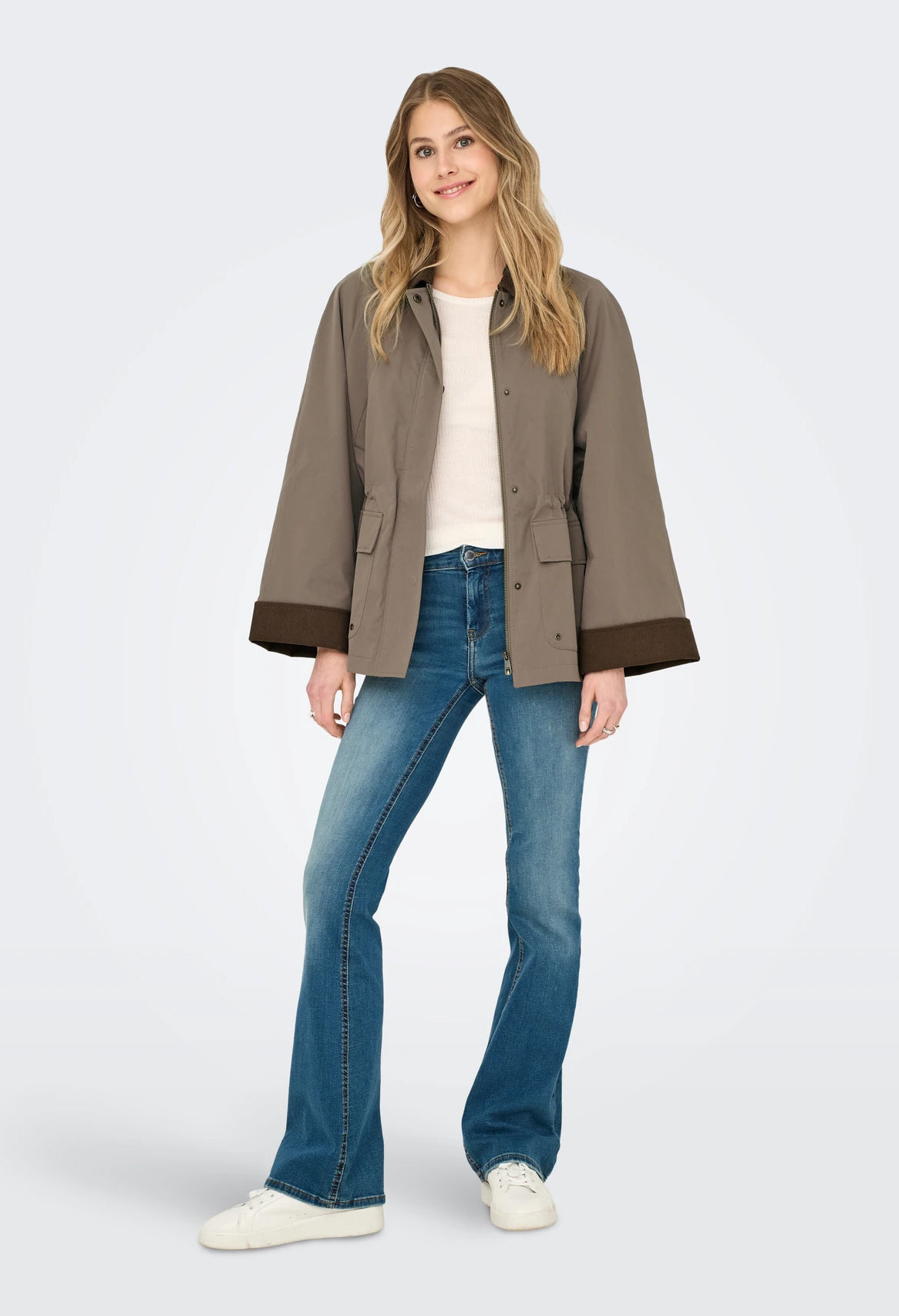 ONLEJA Corduroy Trim Jacket