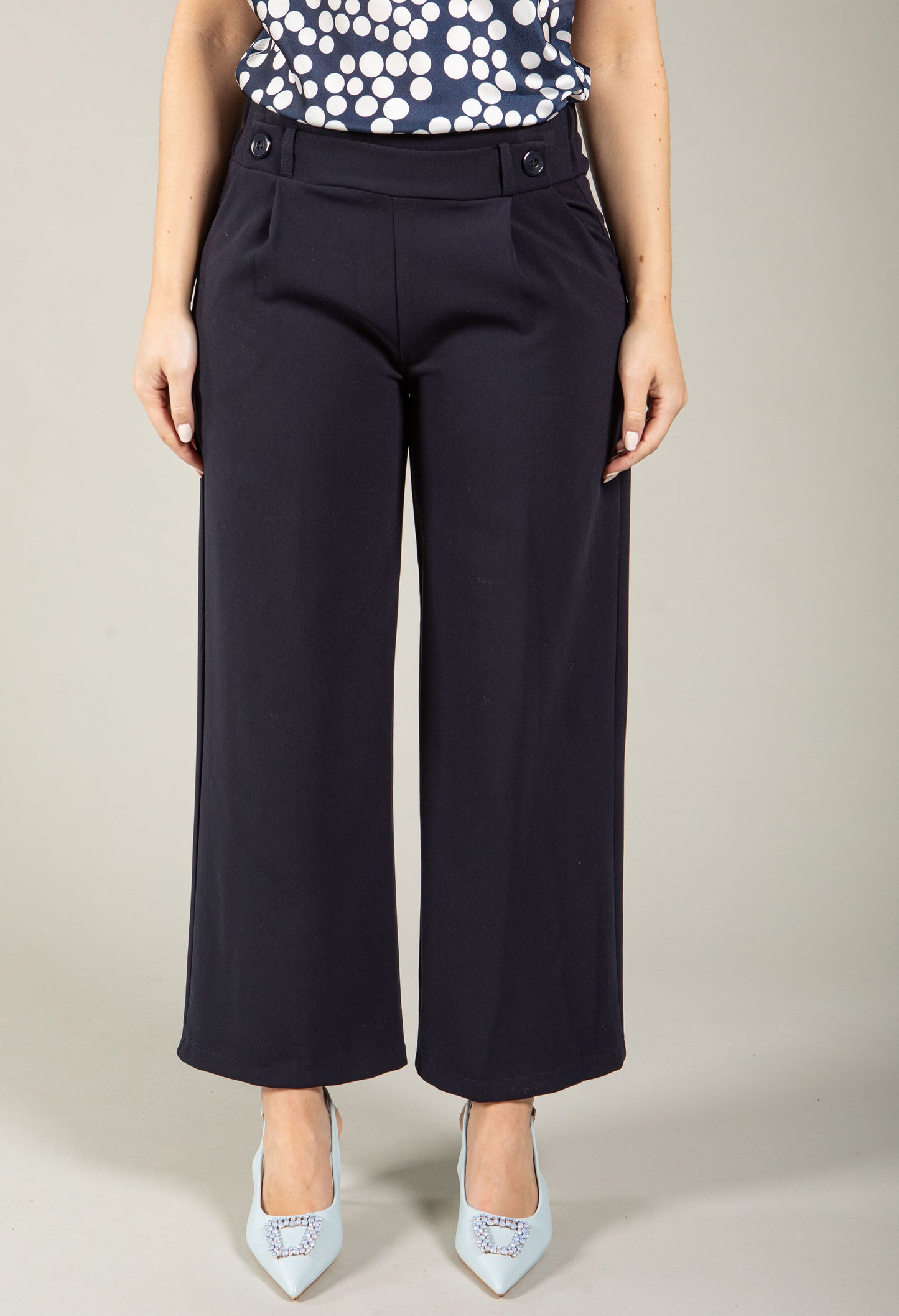 Faby Wide Leg City Trousers