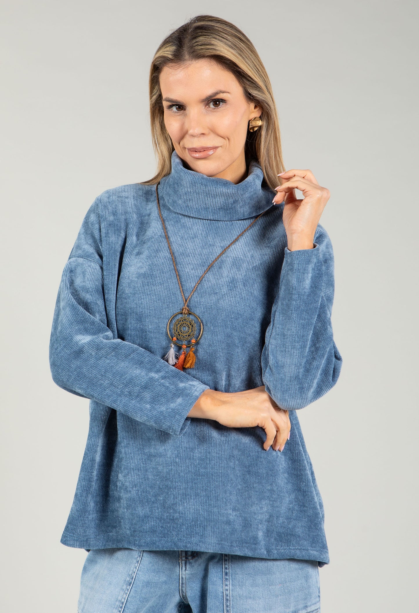 Soft Touch Roll Neck Jumper