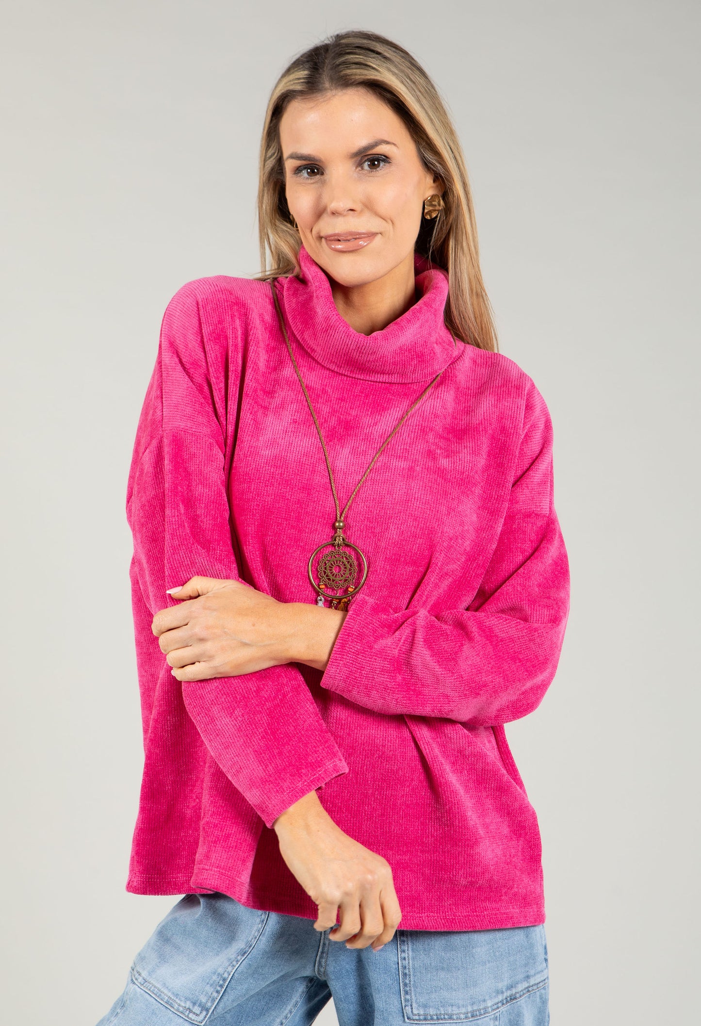 Soft Touch Roll Neck Jumper
