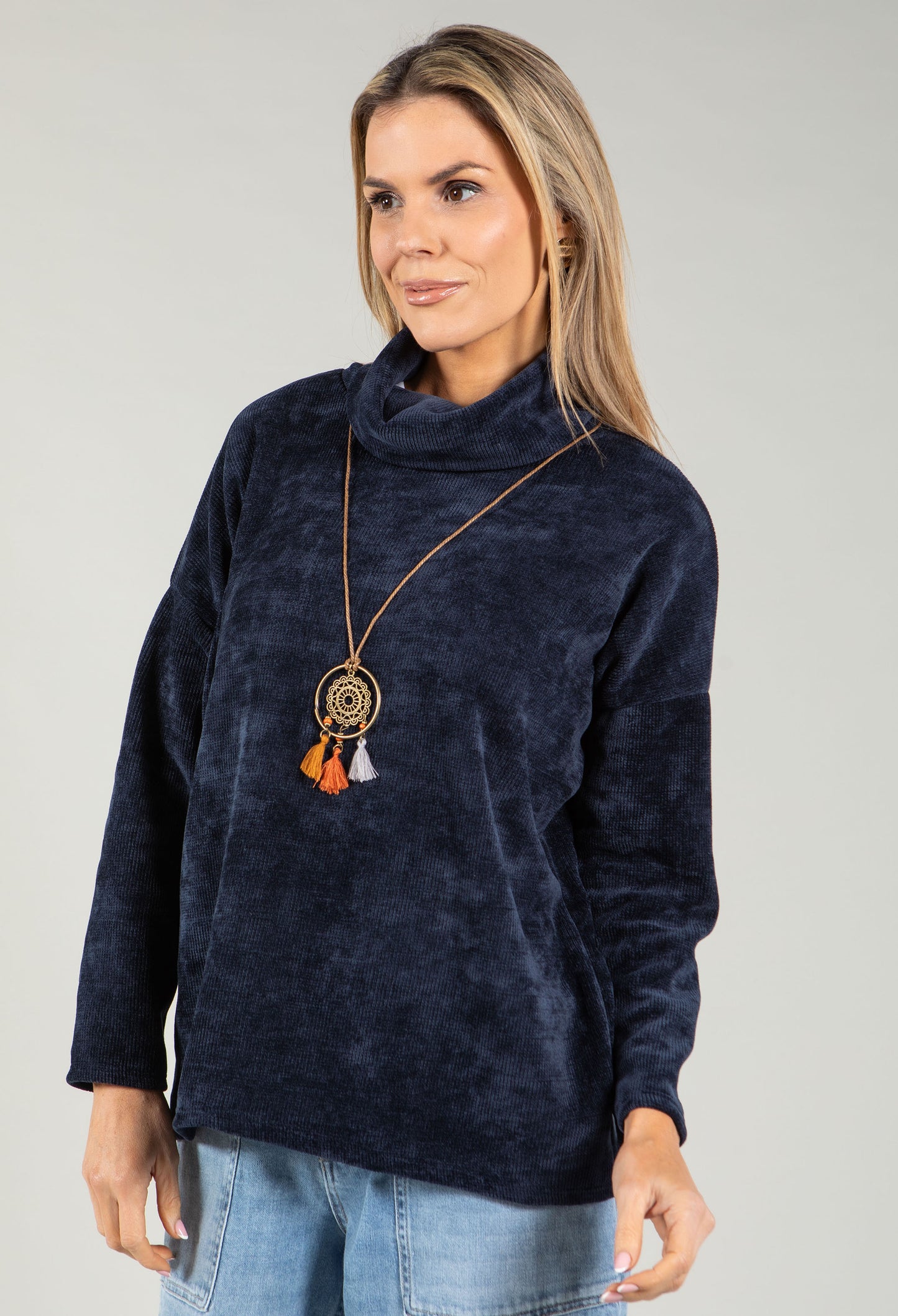 Soft Touch Roll Neck Jumper