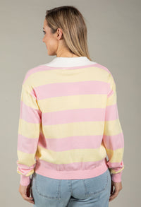 Rugby Stripe Knit Top