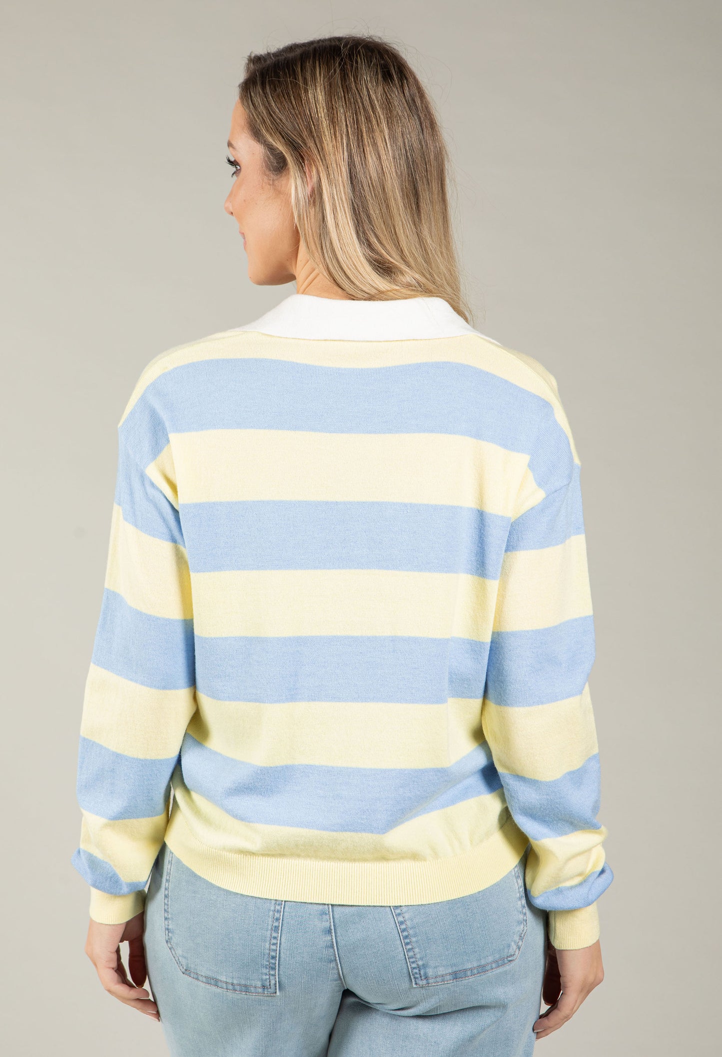 Rugby Stripe Knit Top
