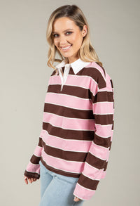 Rugby Stripe Top