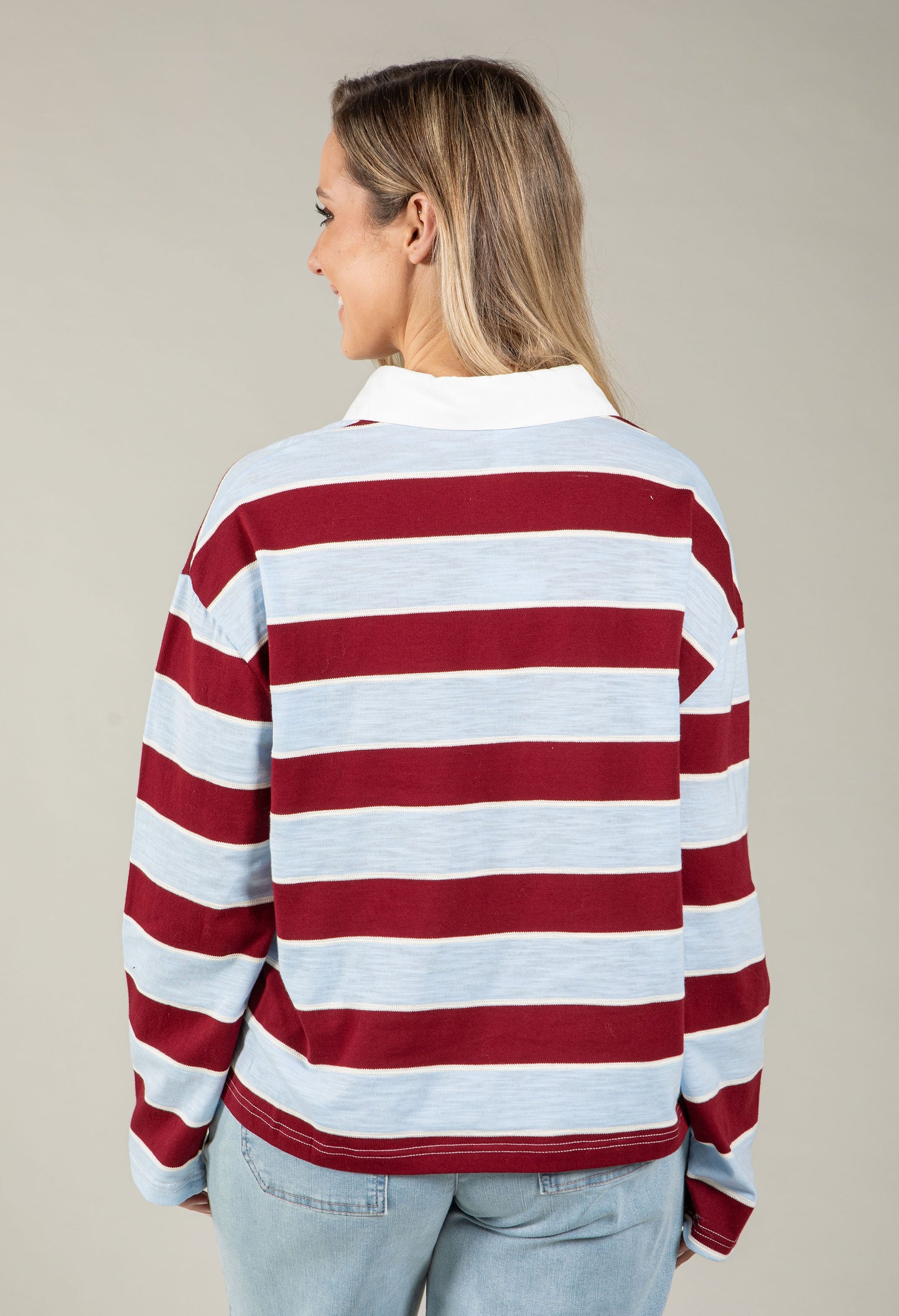 Rugby Stripe Top