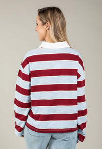 Rugby Stripe Top