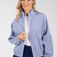 Raye Striped Zip-Up Jacket