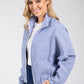 Raye Striped Zip-Up Jacket
