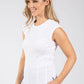 Coco Ribbed Short Sleeve Top