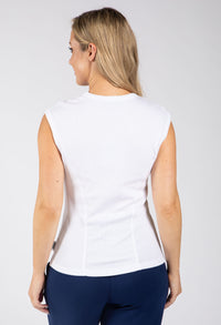 Coco Ribbed Short Sleeve Top