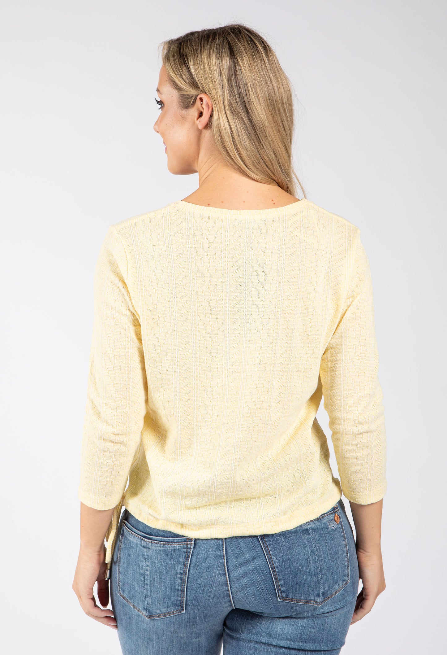 Sol V-Neck Fine Knit Top