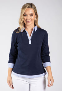 Caroline 2 in 1 Shirt Top