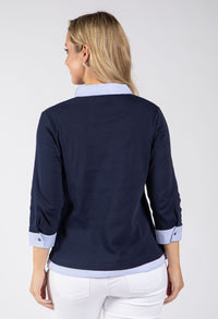 Caroline 2 in 1 Shirt Top