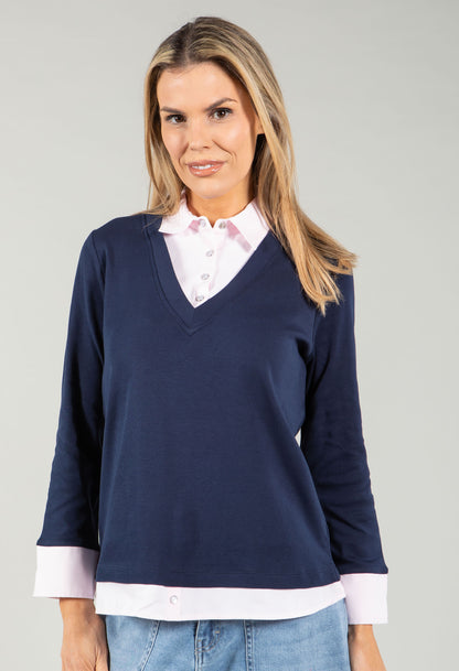 2 in 1 Shirt Top