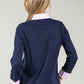 2 in 1 Pinstripe Shirt Top