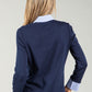2 in 1 Pinstripe Shirt Top