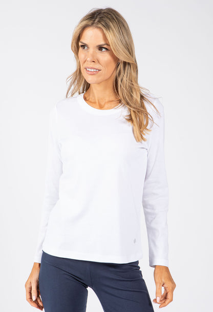 Suzy Long Sleeve Cotton Top