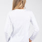 Suzy Long Sleeve Cotton Top