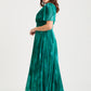 Isabelle Curve+ Angel Sleeve Maxi Dress