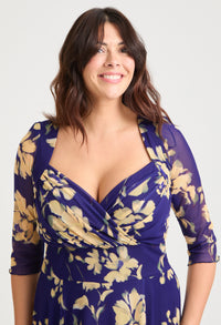 Elisabeth Bolero Wrap Curve+ Maxi Dress