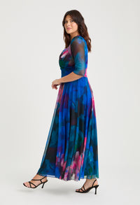Elisabeth Bolero Wrap Curve+ Maxi Dress