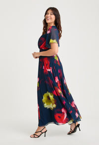 Kemi Bolero Wrap Bodice Maxi Curve+ Dress