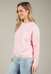 Ribbon Detail Knit Jumper