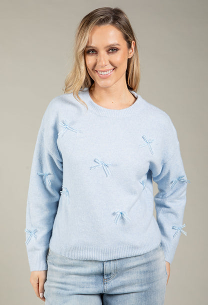 Ribbon Detail Knit Jumper