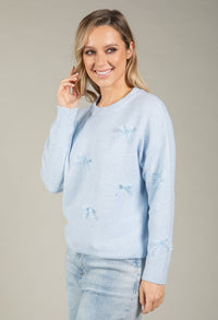 Ribbon Detail Knit Jumper