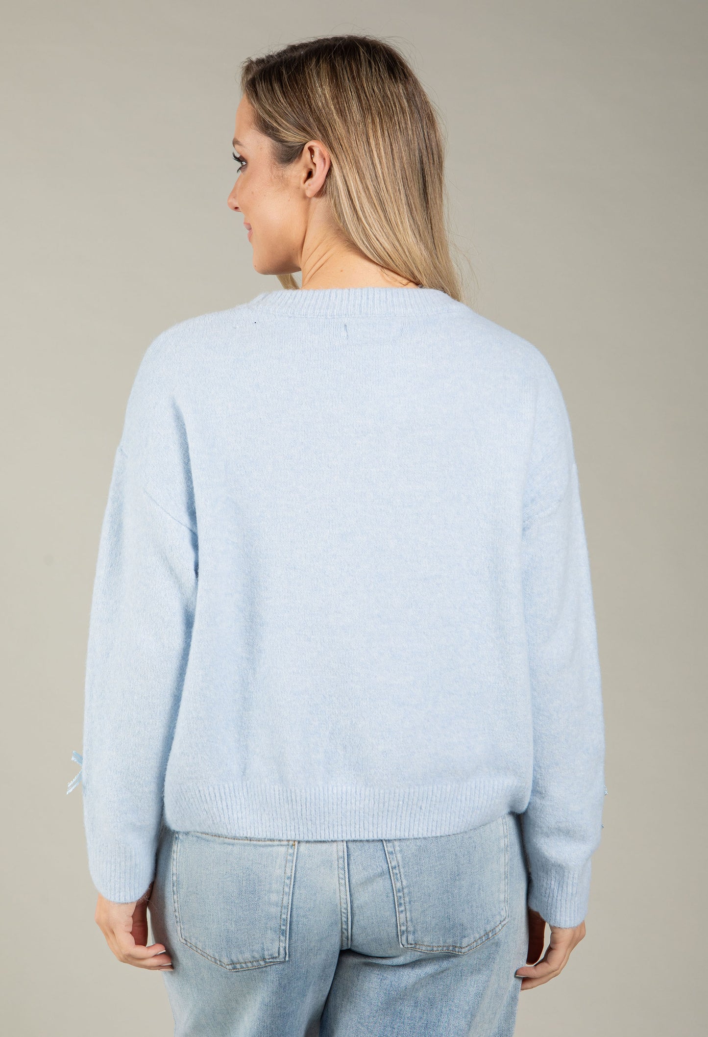 Ribbon Detail Knit Jumper