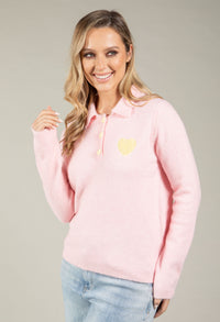 Love Heart Knit Jumper