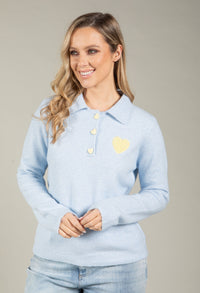 Love Heart Knit Jumper