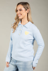 Love Heart Knit Jumper