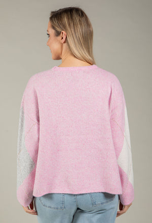Argyle Knit Jumper