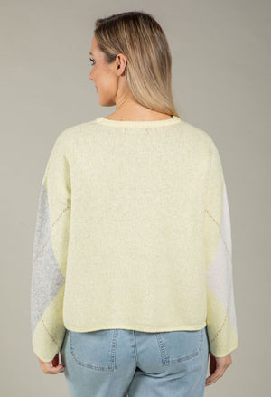Argyle Knit Jumper