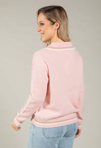 Stripe Contrast Knit Jumper