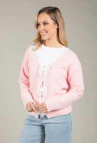 Bow Detail Knit Jumper