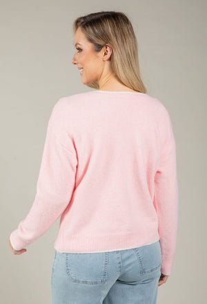 Bow Detail Knit Jumper