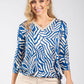 Plage Zebra Print Top