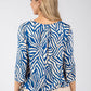 Plage Zebra Print Top