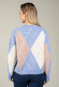 Argyle Knit Jumper
